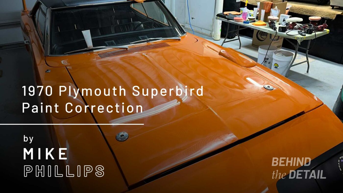 1970 Plymouth Superbird Paint Correction by Mike Phillips