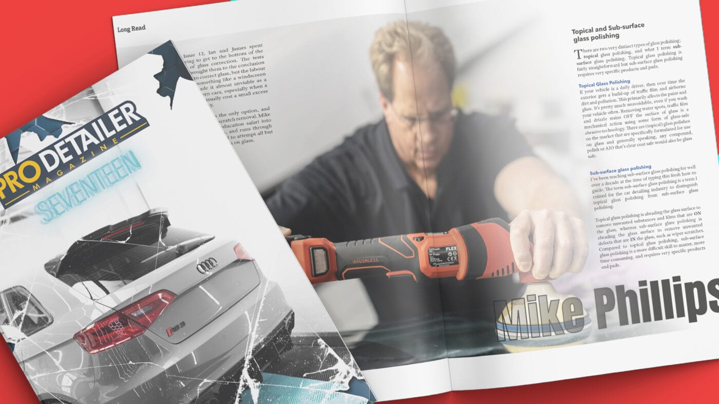 Mike Phillips featured in Issue 17 of Pro Detailer Magazine