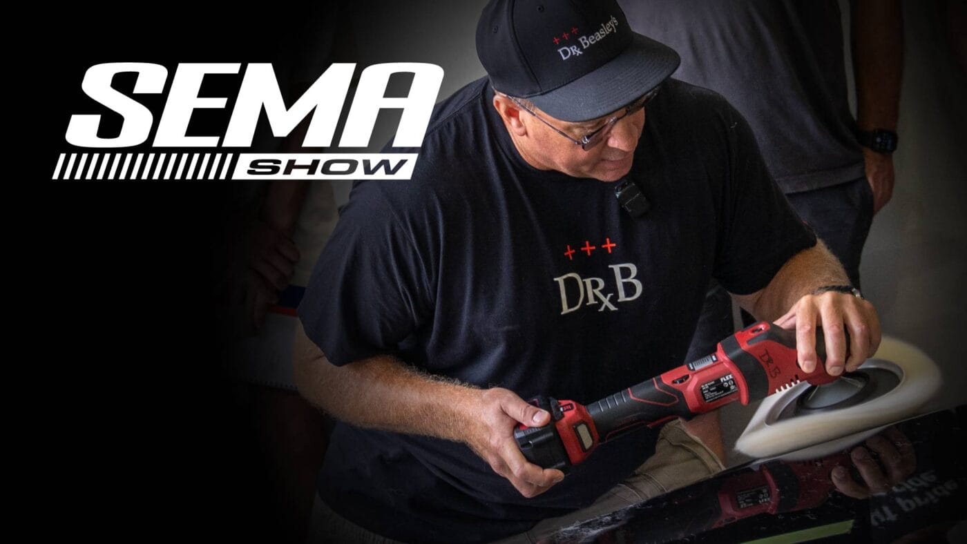 Dr. Beasley's Mike Phillips appearing at SEMA Show 2023.