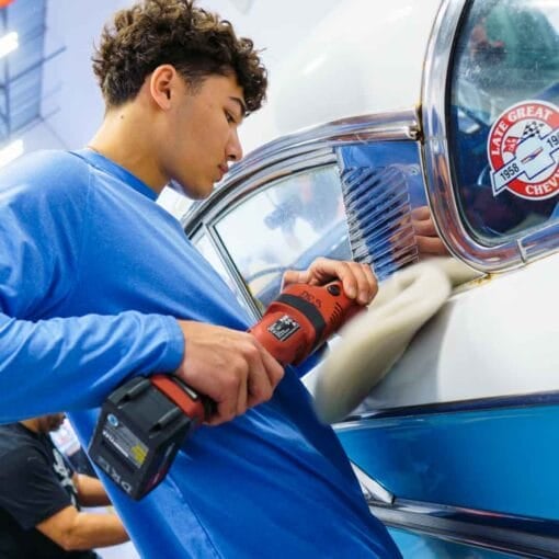 FLEX XCE 8 125 18.0-EC "CBEAST" Cordless Gear Driven Orbital Buffer Kit (5" Backing Plate) - Image 2