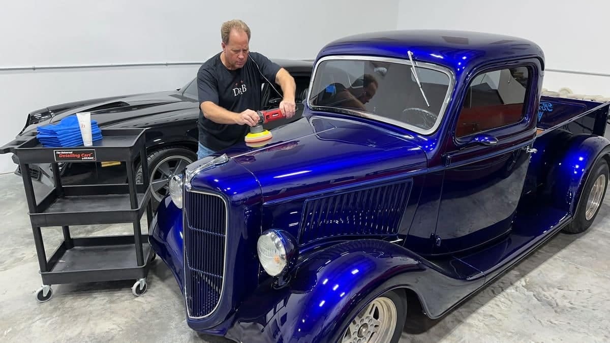 Polishing hot rod