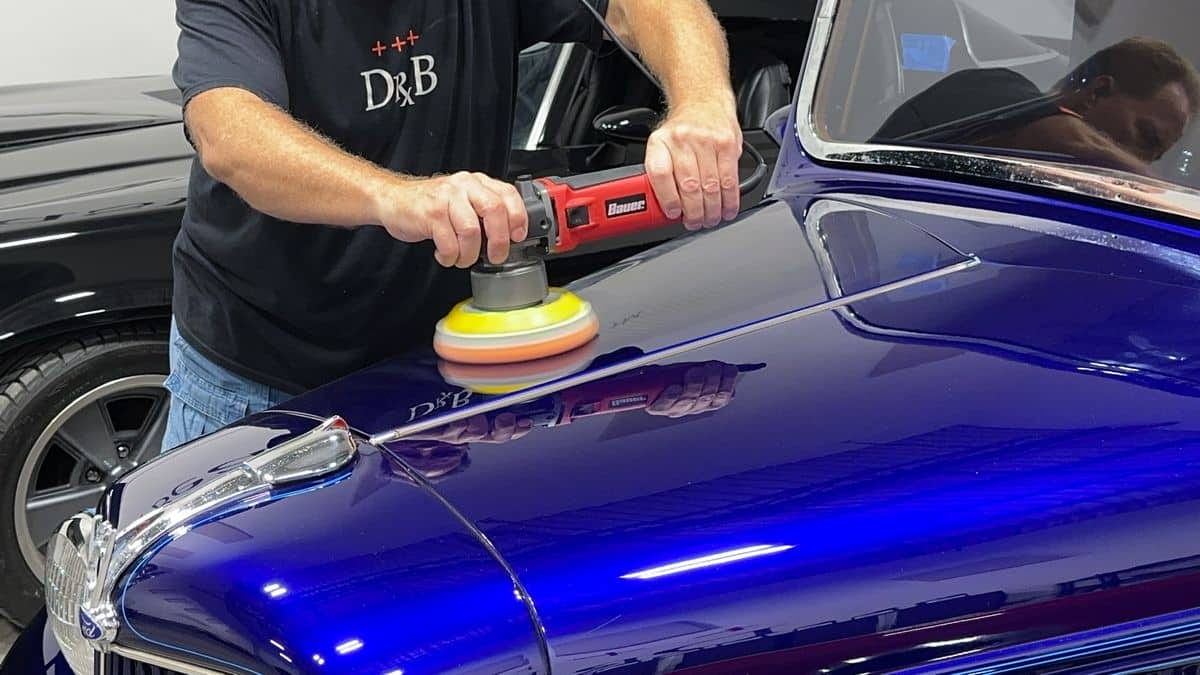 Polishing with Harbor Freight DA