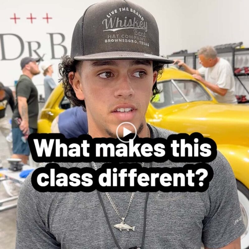 Detailing class testimonial