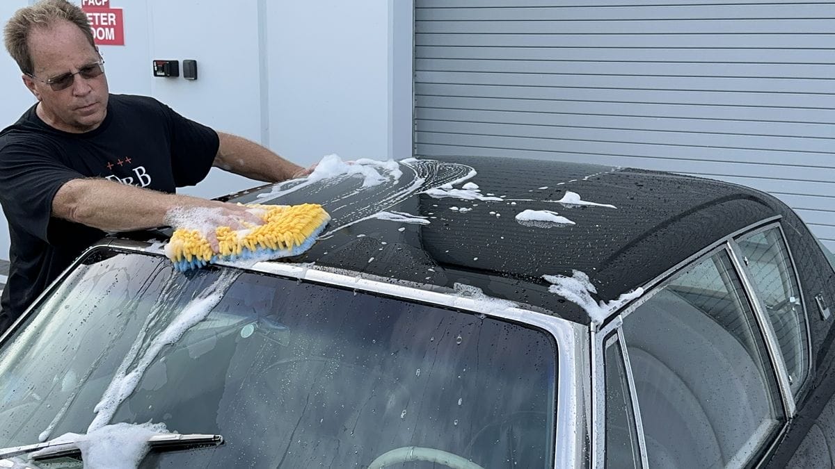 Washing roof