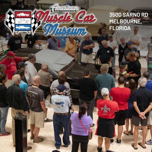 Detailing class at The American Muscle Car Museum