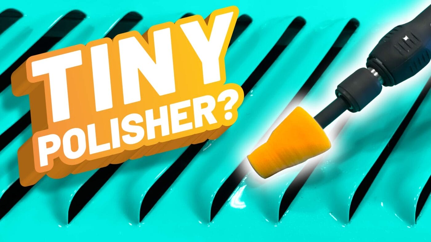 How to polish in hard-to-reach areas