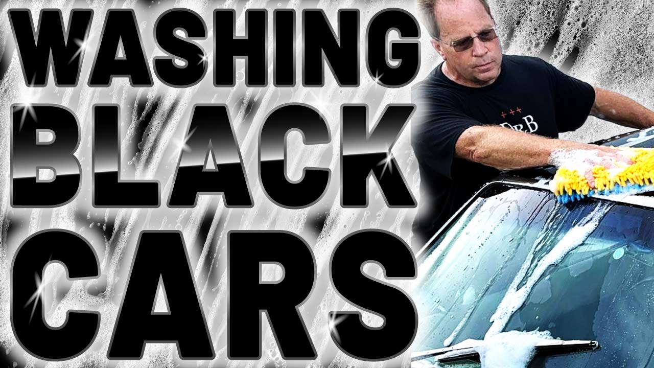 How to Wash Black Cars