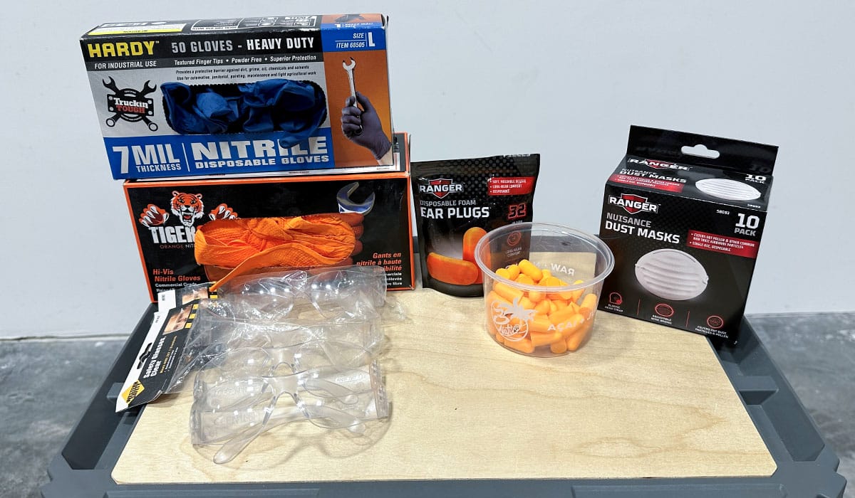 PPE for detailing class