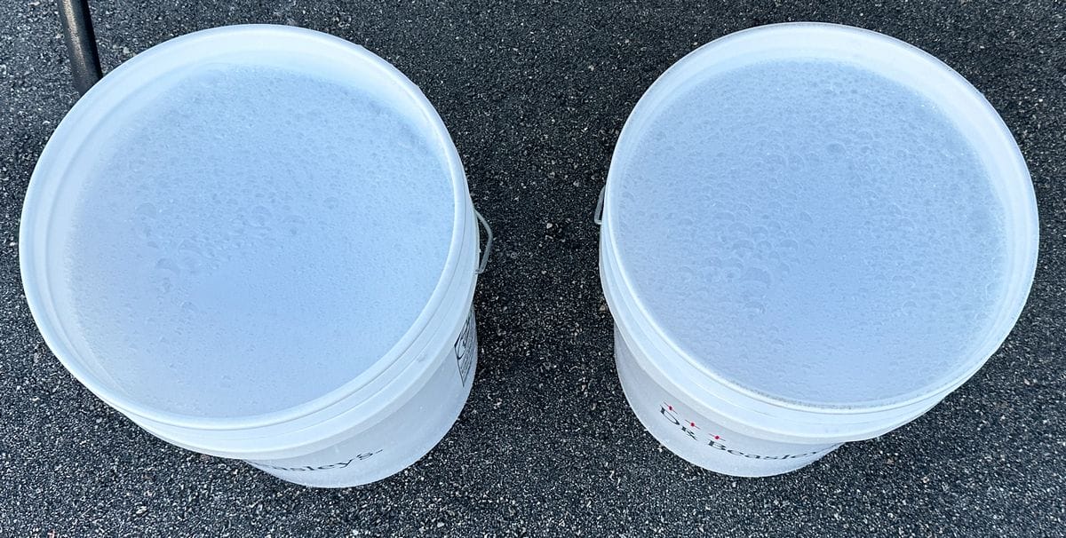 Bucketes for prep washing