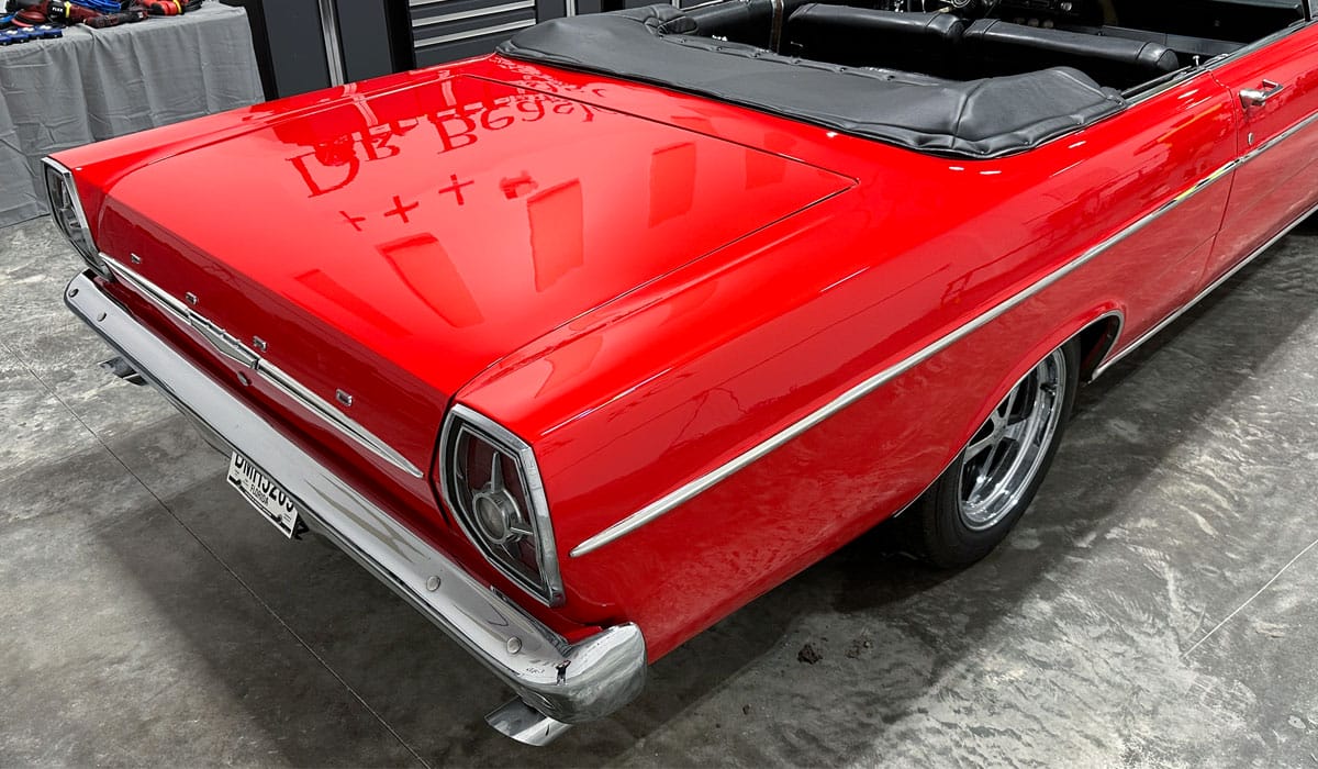 Ford Galaxie after detailing class