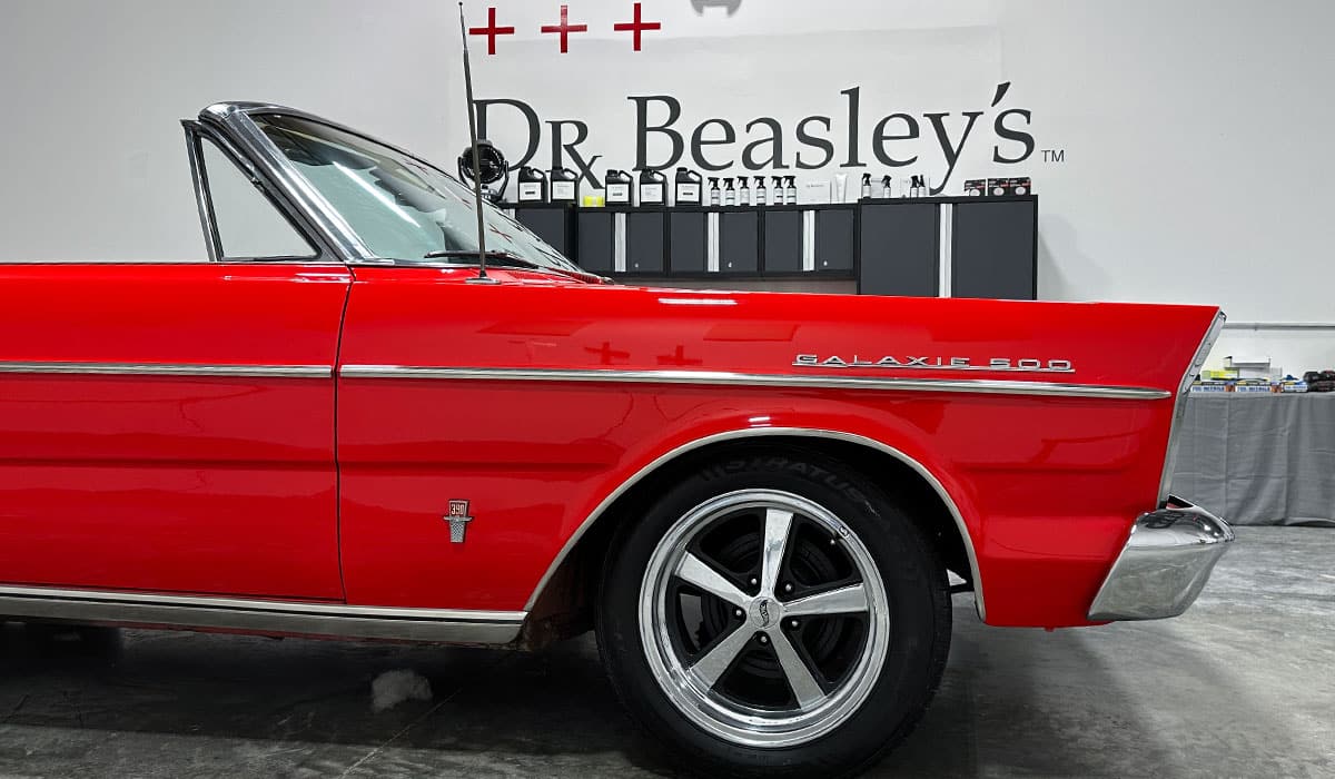 Ford Galaxie after detailing class