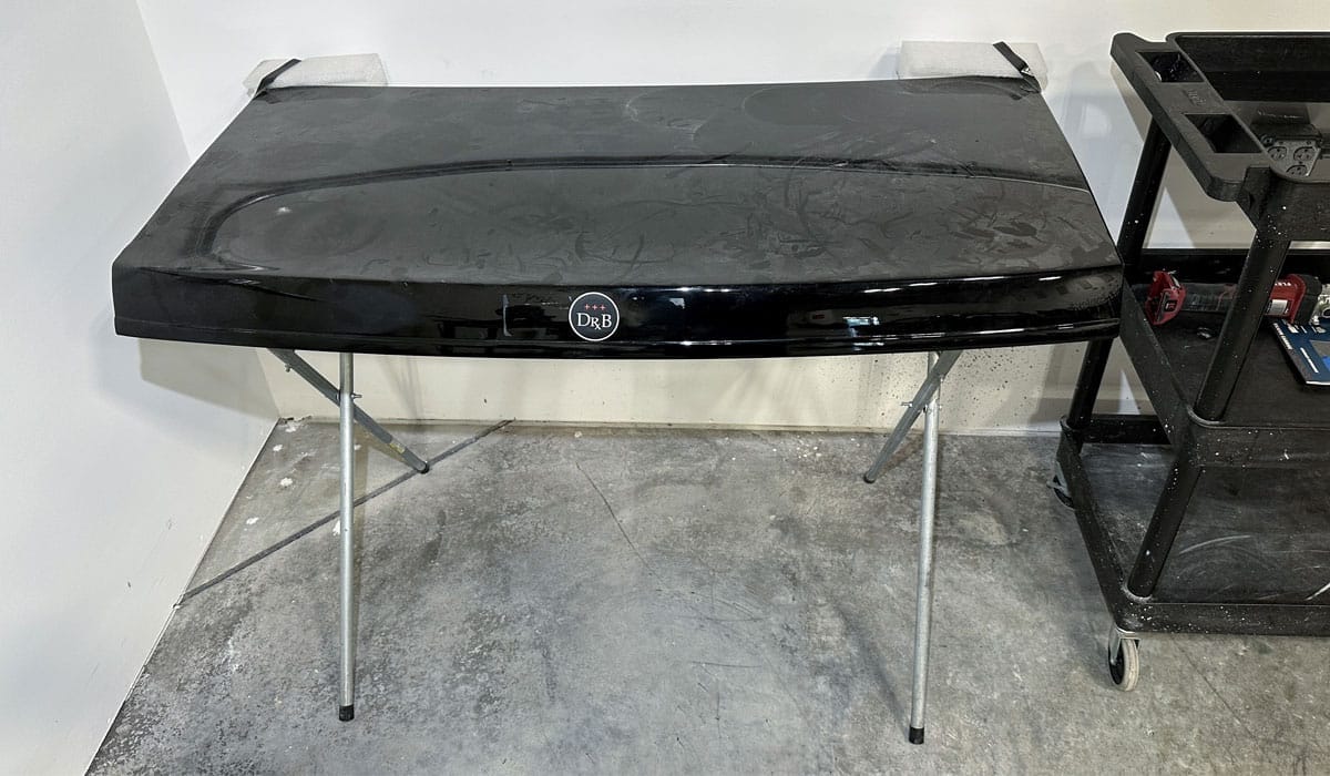 Test hood for detailing class