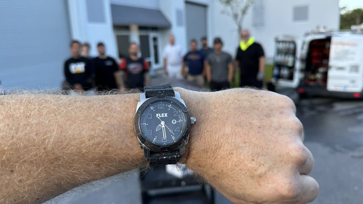 Starting class on time