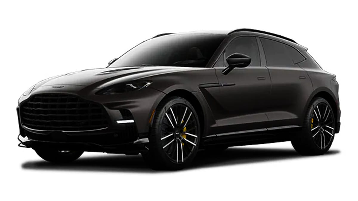 2024 Aston Martin DBX 707 in Satin Obsidian Black