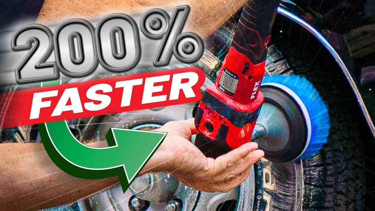 How to Clean Tires Faster