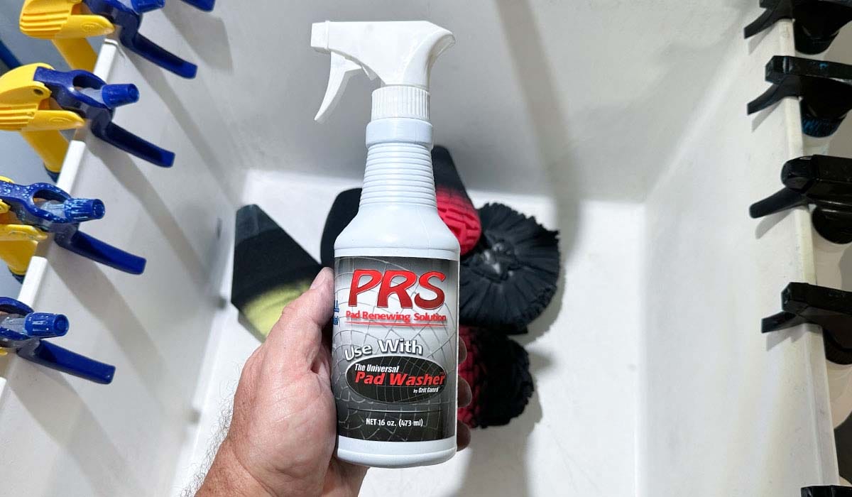 PRS Grit Guard cleaning solution for pads