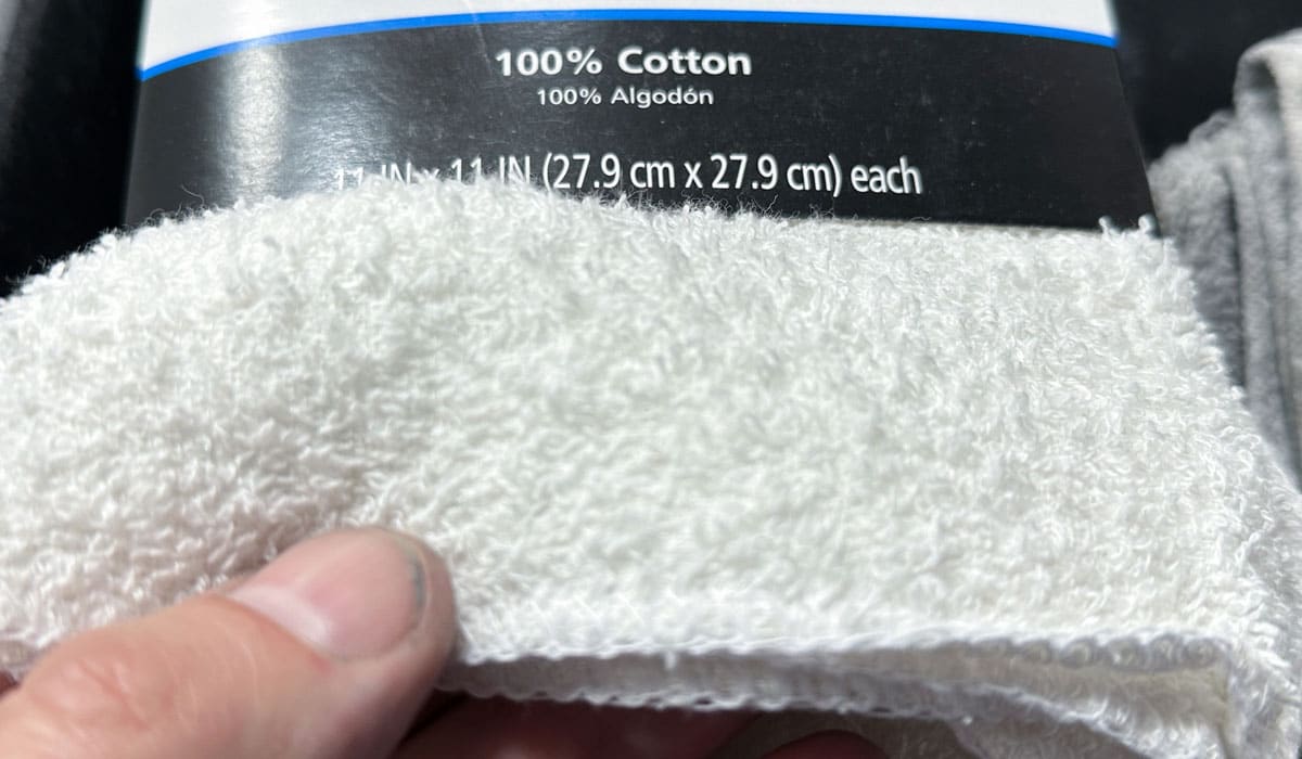Terry cloth towel