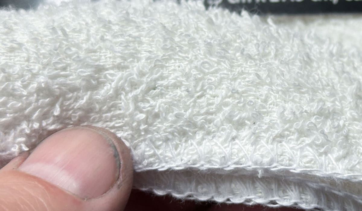 Terry cloth fiber loops