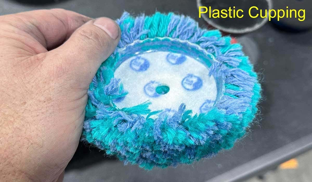 Plastic cupping under polishing pad