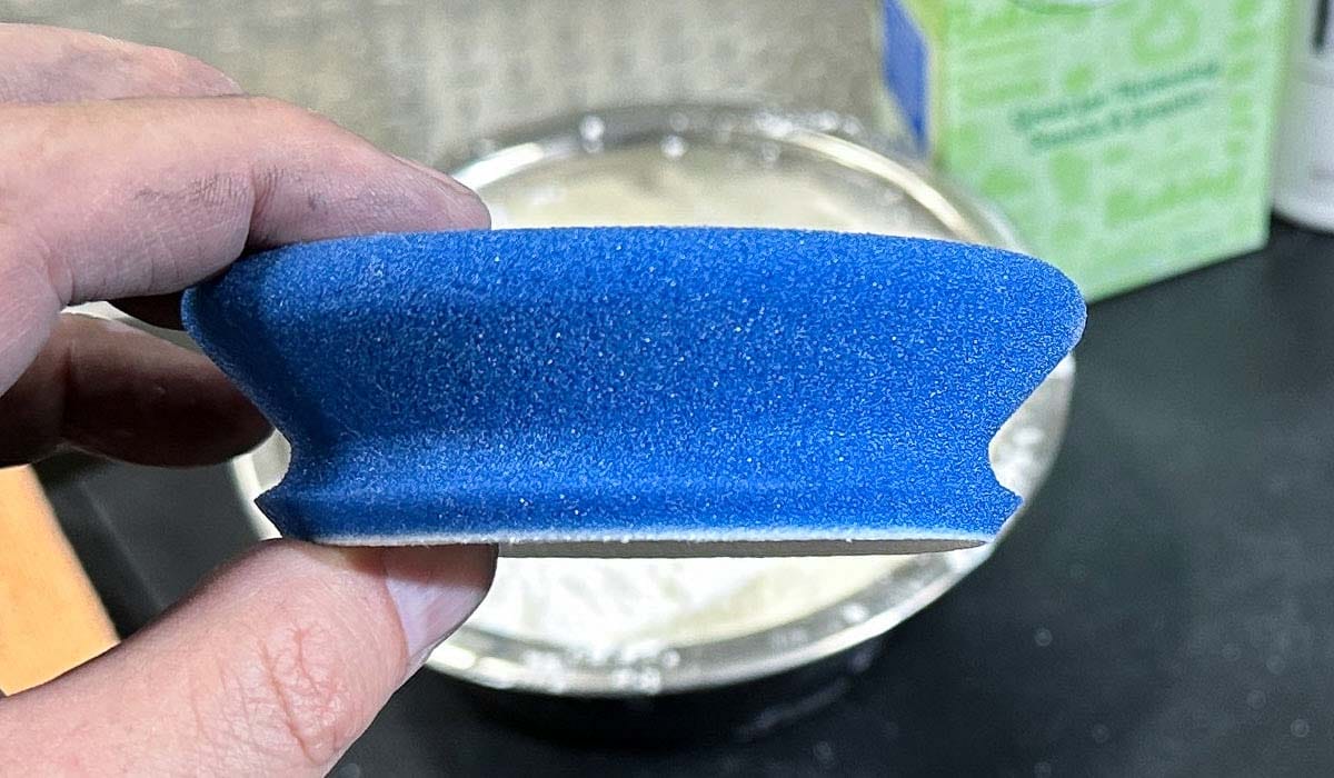 Unique buffing pad design