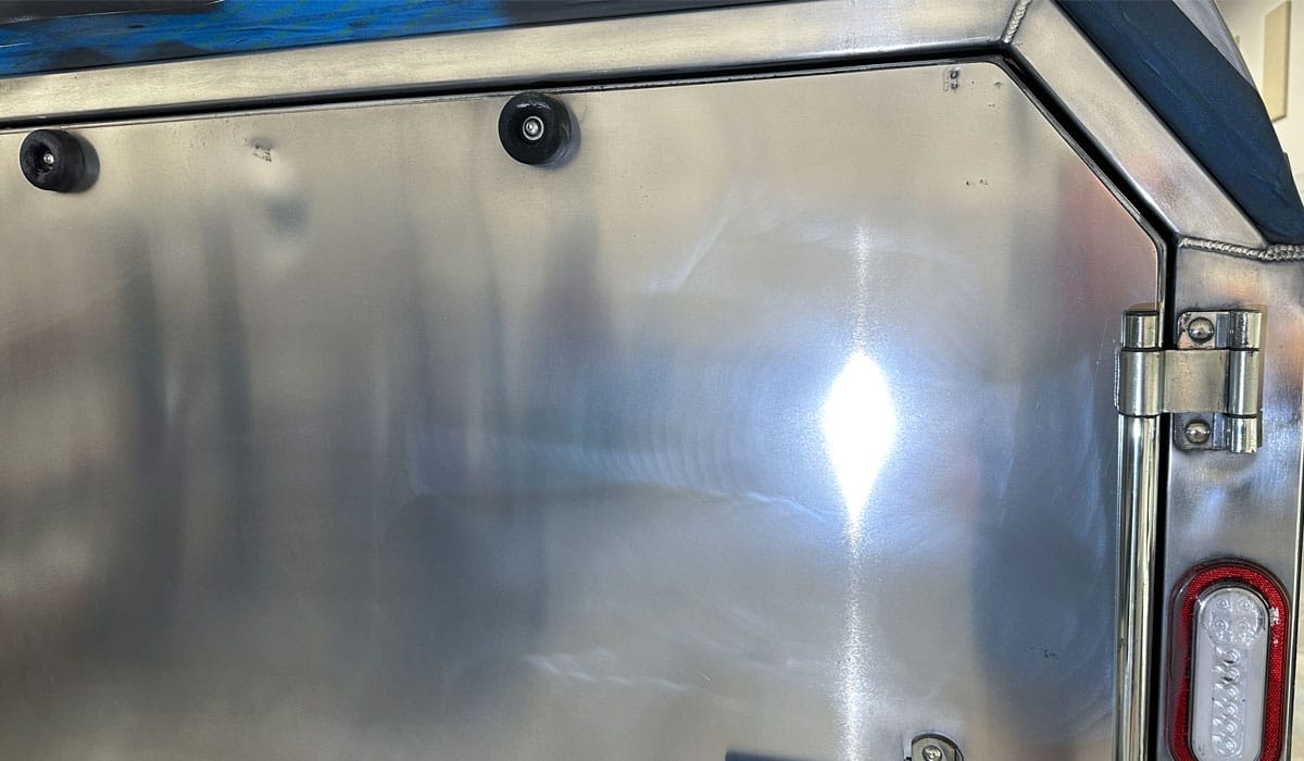 Marring on aluminum