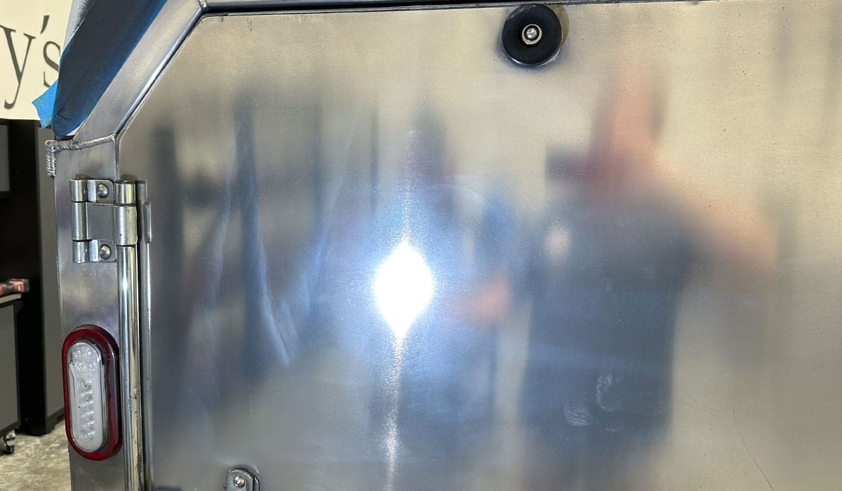 Marring on aluminum