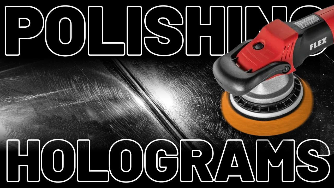 How to Remove Holograms from Car Paint