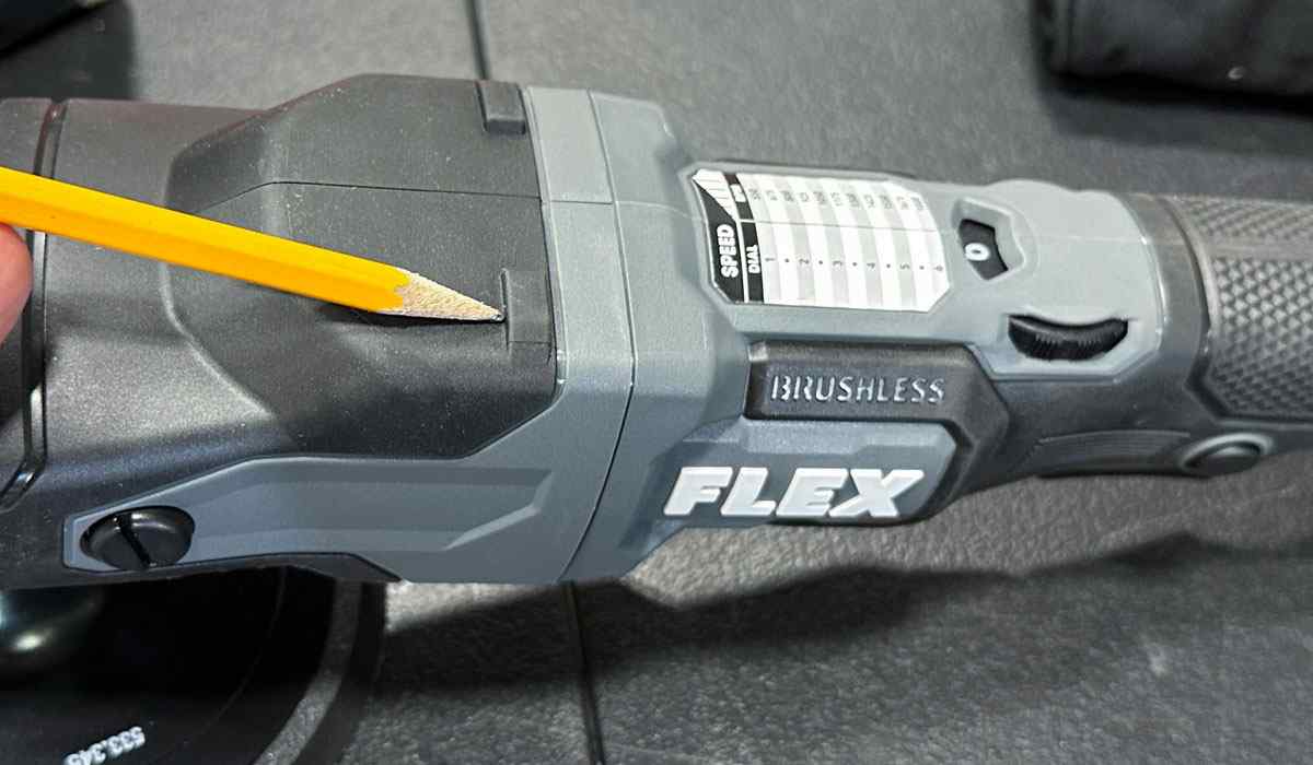Polisher tool rest