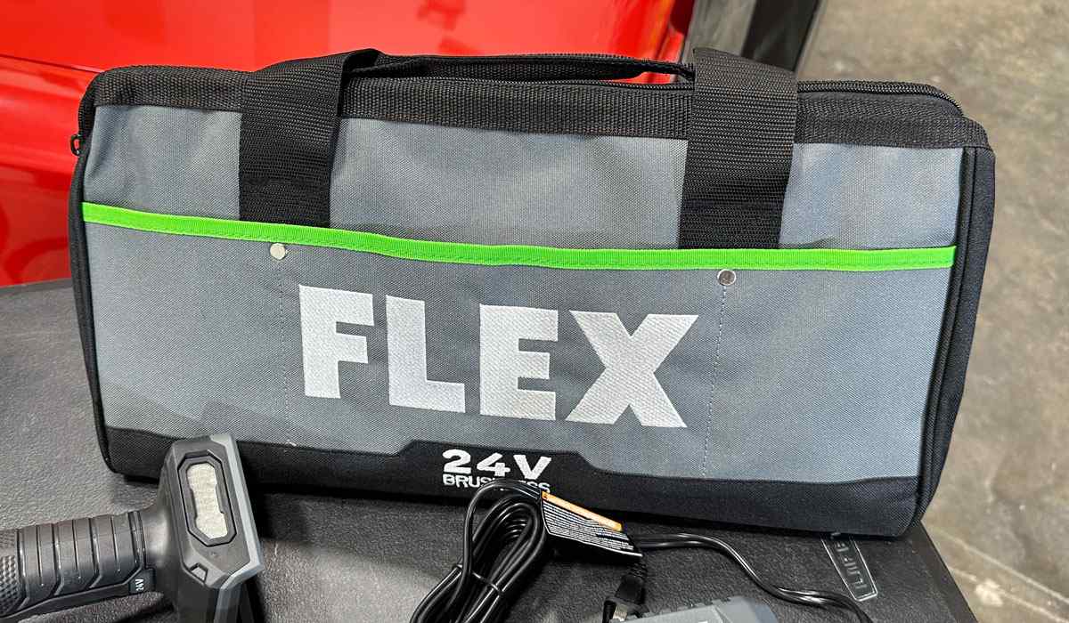 Polisher storage bag