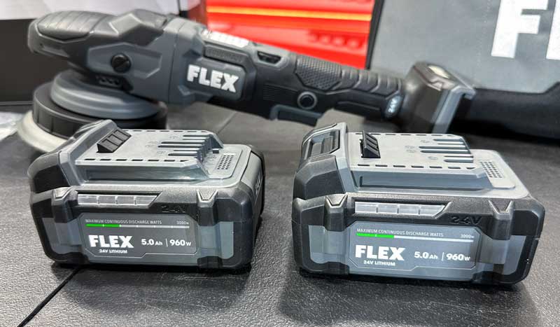 Flex 5.0 Ah 960 watt batteries