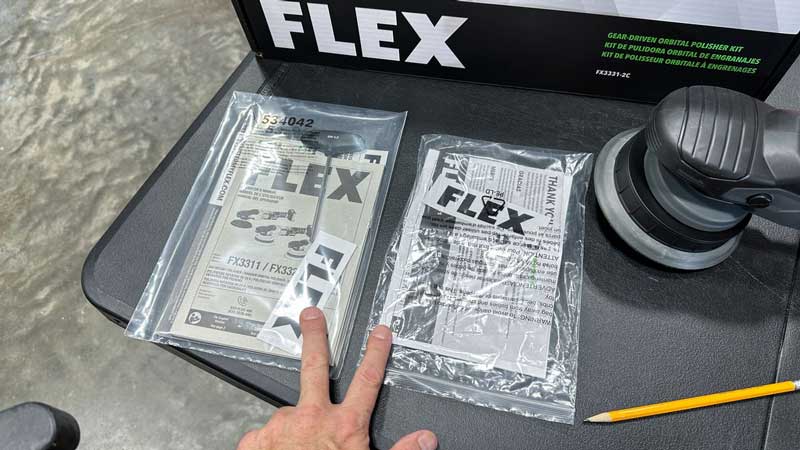 Flex FX3331 owner's manuals