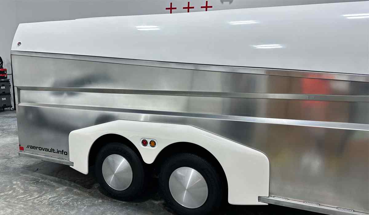 Fiberglass gelcoat after polishing