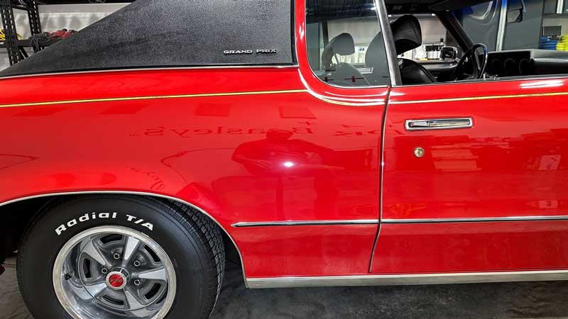 Results after using Flex 2231 random orbital 24V cordless polisher