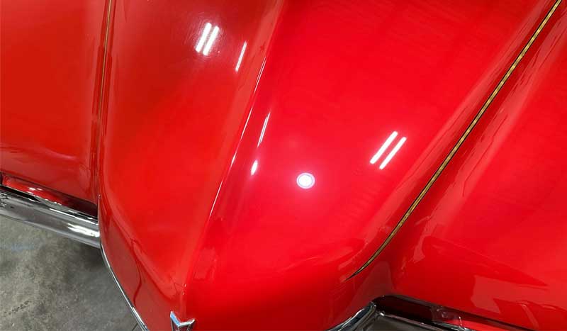 Results after using Flex 2231 random orbital 24V cordless polisher