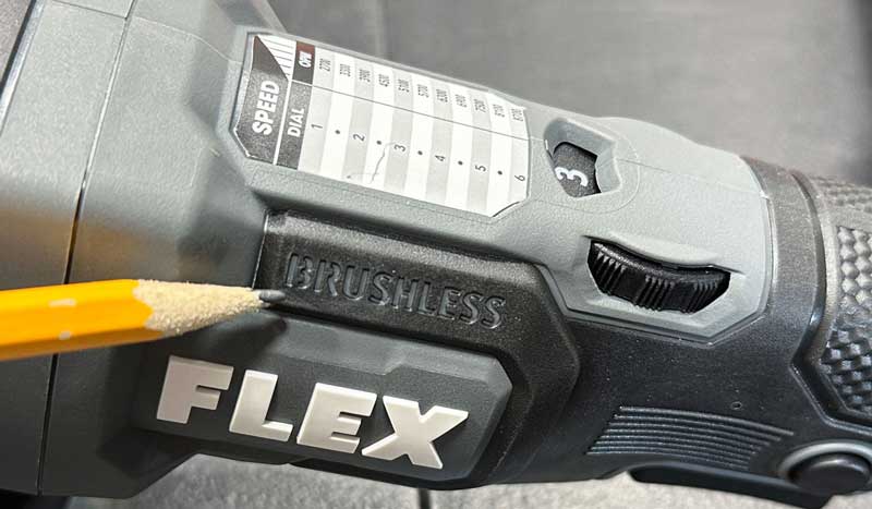 Flex brushless polisher