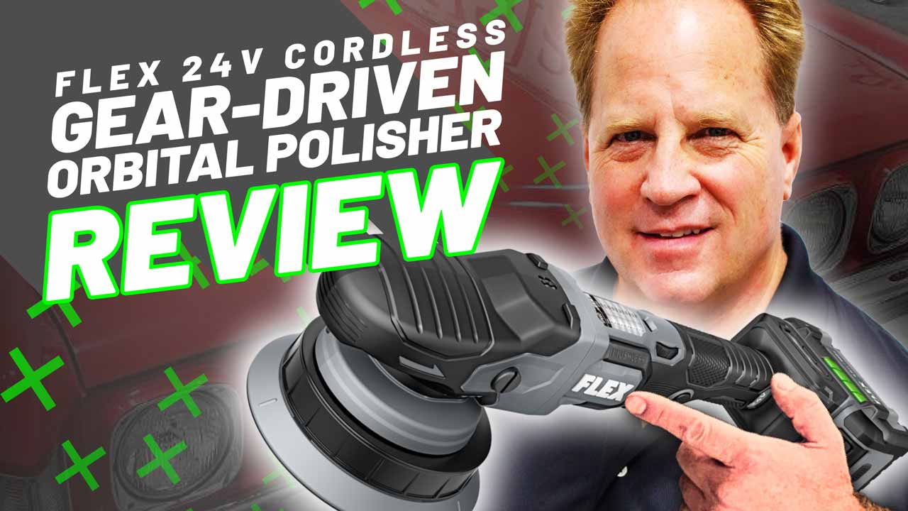 Flex FX3331 24V Gear-Driven Cordless Orbital Polisher Review & Unboxing