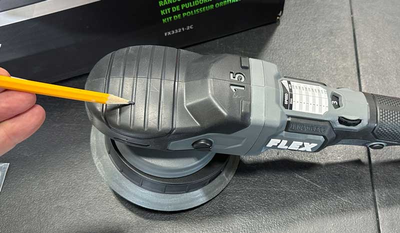 Overmold on Flex polisher