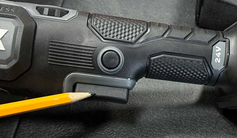 Speed trigger on Flex polisher