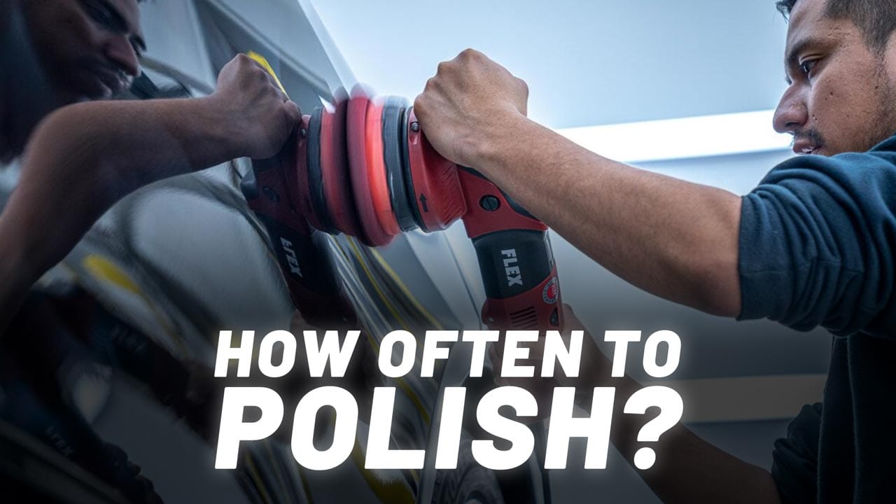 How often to polish car