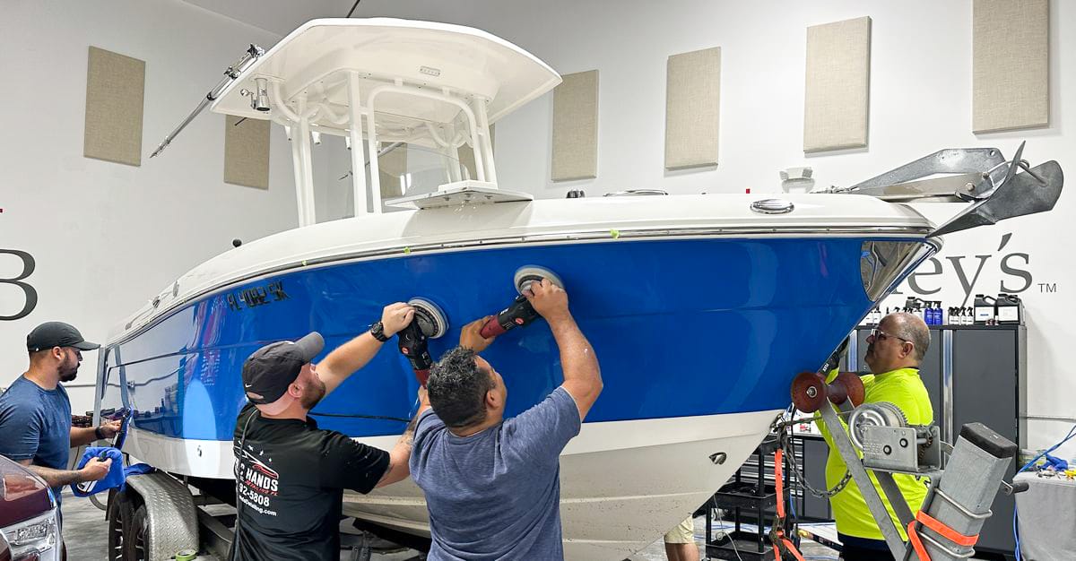 How to teach a boat detailing class