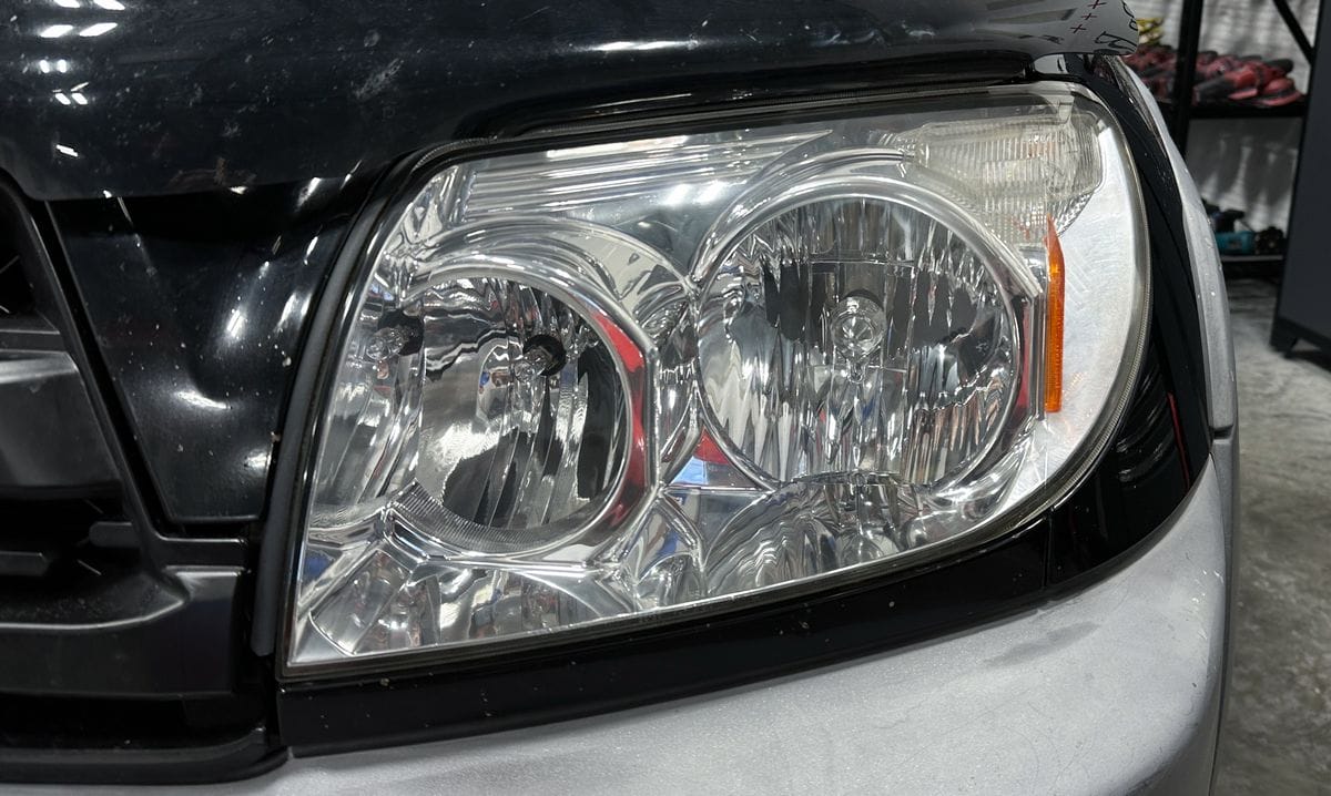 Restored headlight
