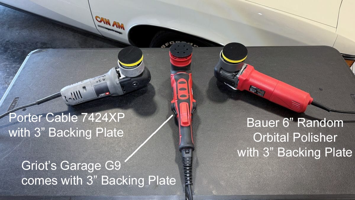 Best random orbital polishers for machine sanding headlights