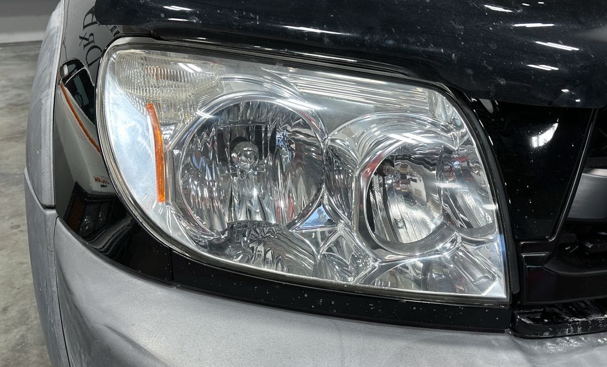 Restored headlight