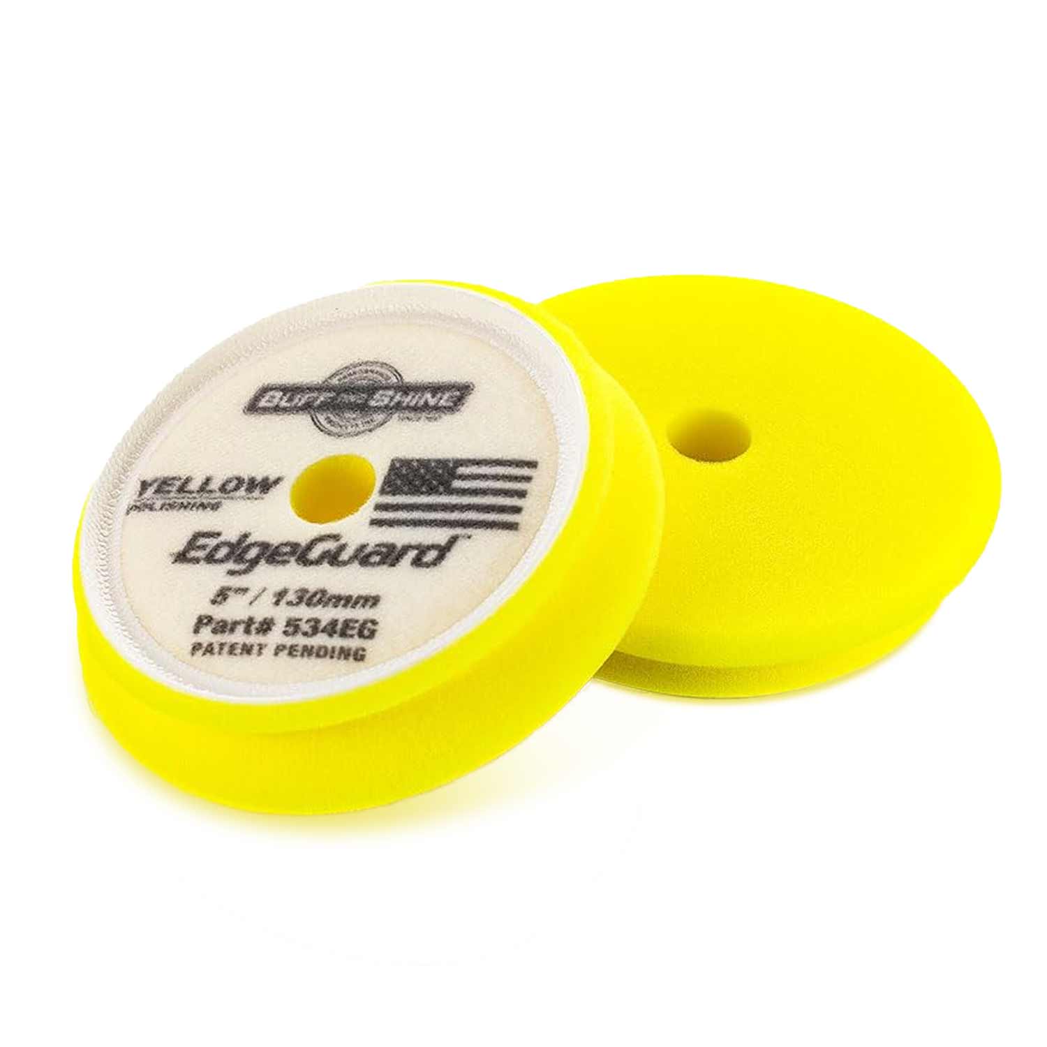 Buff and Shine EdgeGuard Yellow Polishing Foam Pad