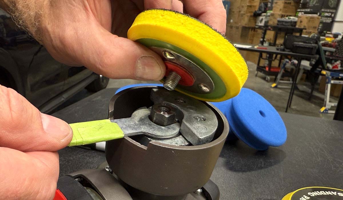 How to Change Backing Plate on Bauer DA