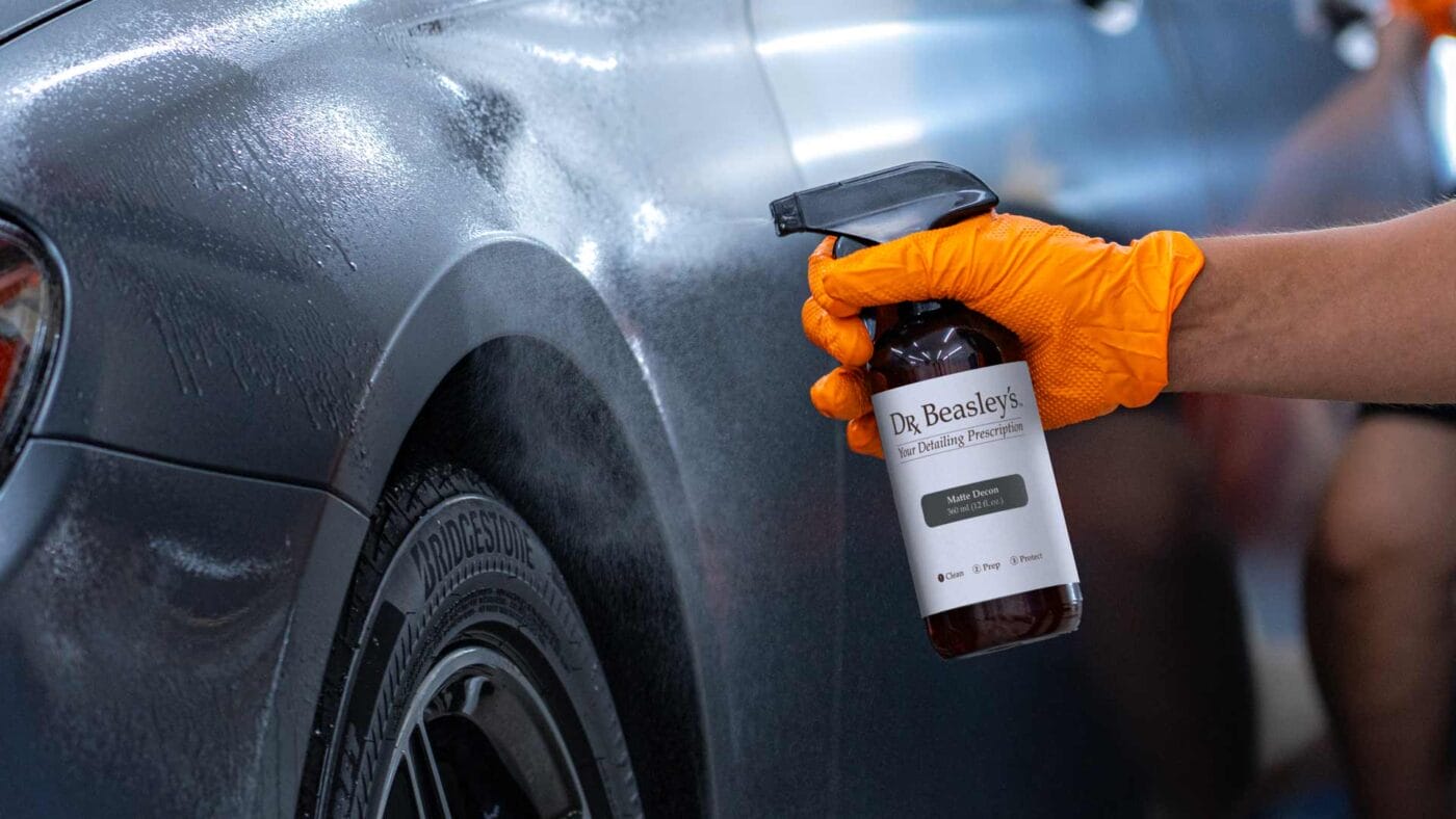 How to decontaminate matte finish paint on cars
