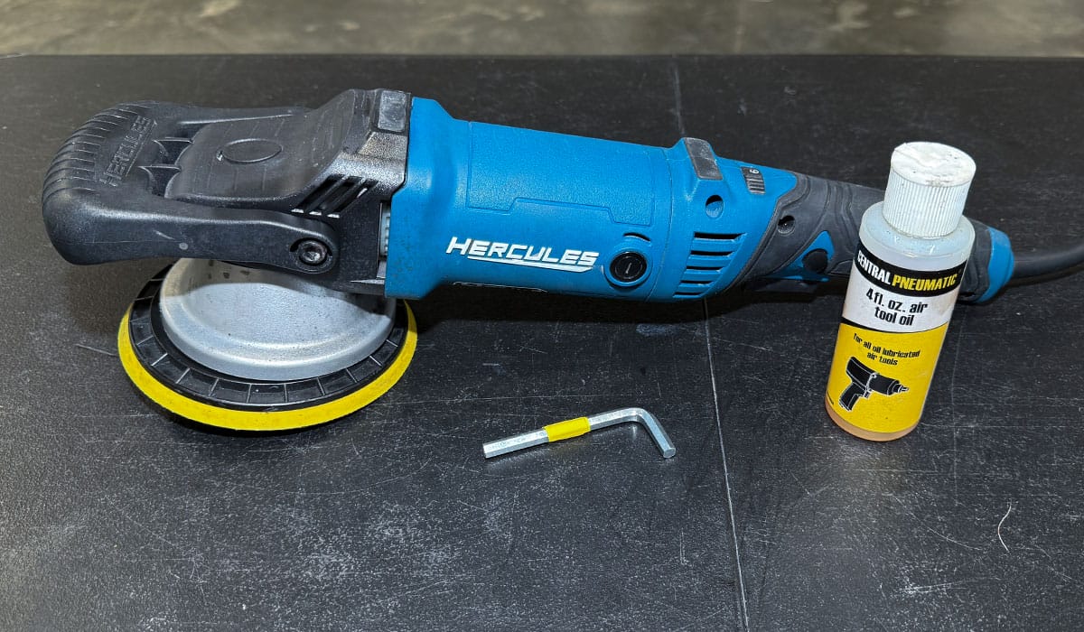 Harbor Freight Hercules Forced Rotation DA Polisher