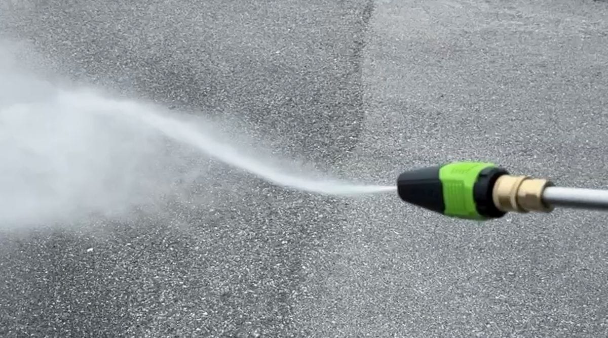 EGO pressure washer turbo nozzle