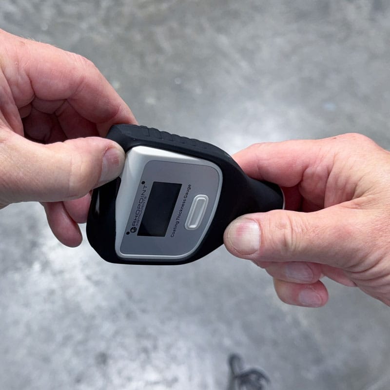 Replacing batteries on Rhopoint coating thickness gauge