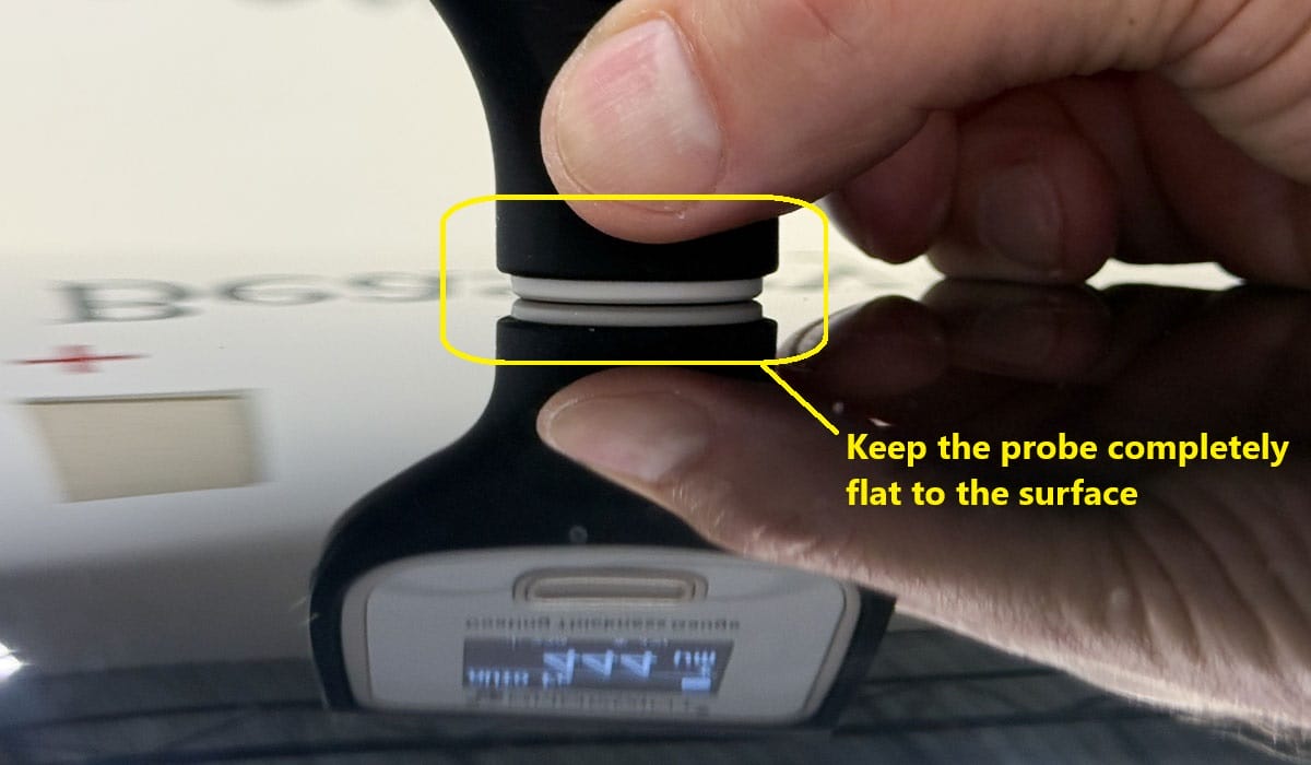 Using Rhopoint Paint Coating Thickness Gauge